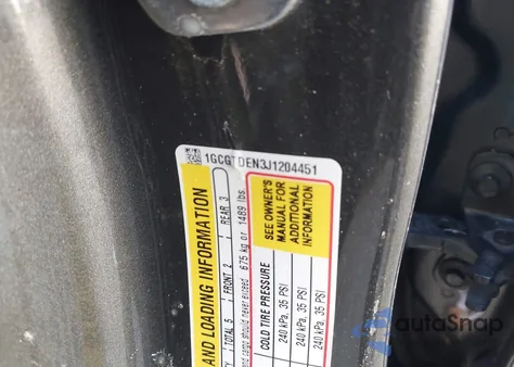 2018 Chevrolet Colorado Z71 из США, поврежденный, VIN 1GCGTDEN3J1204451